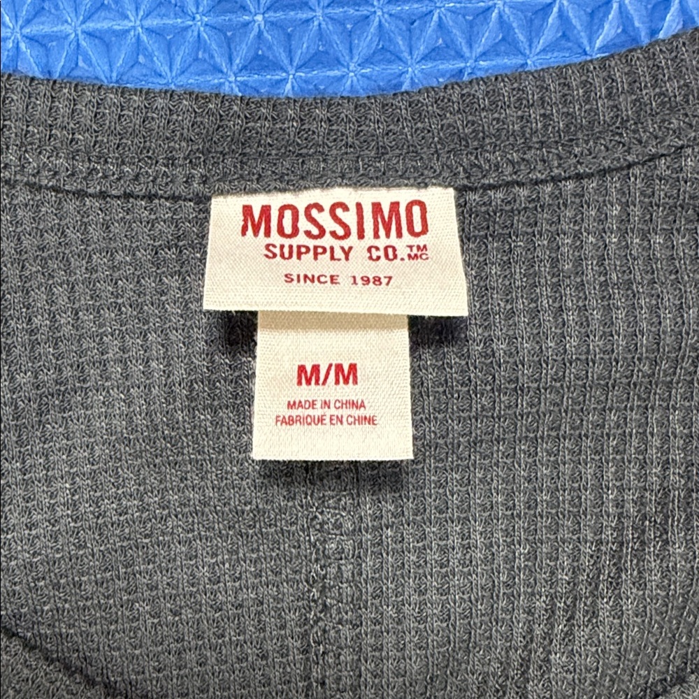 GRAY LACE SHOULDER THERMAL LONG SLEEVE - Picture 3 of 8